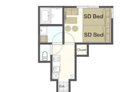 Chiyoda Apartamento | ksf上池袋3丁目101