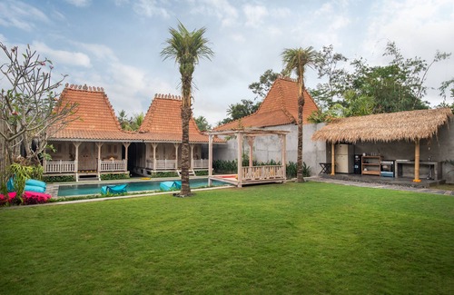 Melayang Cabaña | Villa privada Kubu Pica - 1BR + piscina