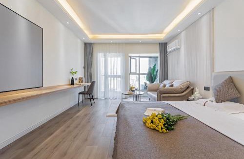 Kunming City Centre Apartamento | Kunming Qicaimen Shangpin Apartment