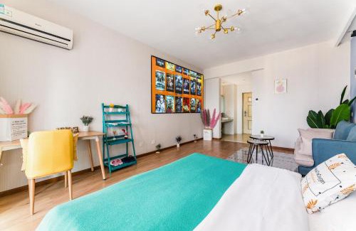 Kunming City Centre Apartamento | Kunming Qicaimen Shangpin Apartment