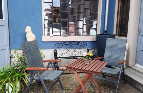 Mickten Apartamento | Kunstoase am blauen Haus