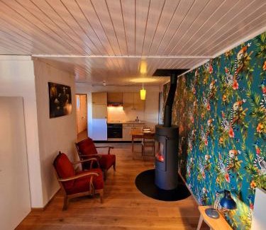 Visperterminen Apartamento | Kunstplanet im Herzen der Alpen am Planetenweg