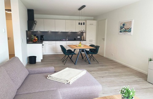 Tossens Apartamento | KÜSTE33/44 - Balcony. Sauna. Allergy friendly.