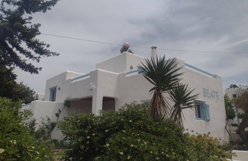 Apollonia Casa | Kykladenhaus am Meer mit Sonnenuntergang