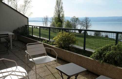 Anthy-sur-Leman Apartamento | Léman art de Vivre, Appartement Bord du lac Léman, Accès Direct à la Plage