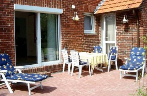 Tossens Apartamento | Lüttjes Diekhuus - Ferienwohnung Strandkorb