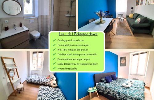 Mulhouse Apartamento | L'Échappée douce, central et lumineux