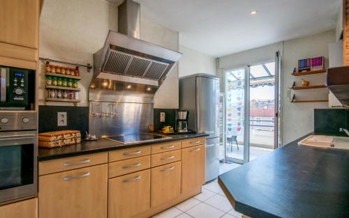 Millau Apartamento | L'échappée verte pour six personnes avec terrasse, place de parking