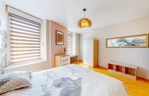 Haussonville-Blandan-Mon Desert-Saurupt Apartamento | L'Écrin Cozy - Nancy Thermal - cité judiciaire 4 personnes