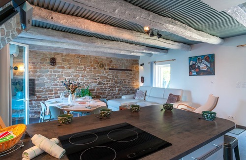 Locmariaquer Casa | L'abri de Port Fétan - Vue mer