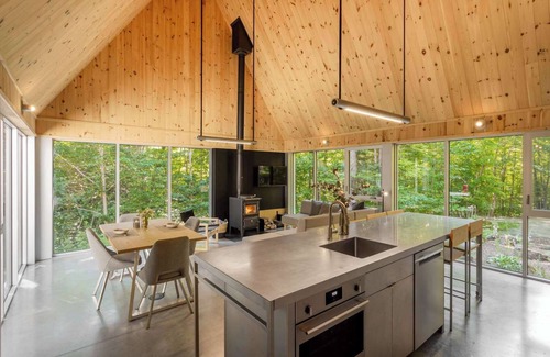 Chertsey Chalet De Esquí | L'Abri des regards - Sauna, Calm & Nearby Lake