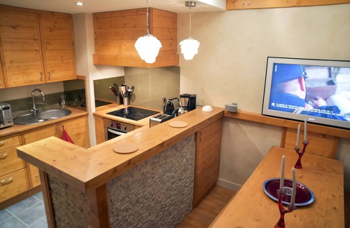 Val-d'Isere Apartamento | L'ALBARON 3CH,WIFI,PARKING, 100 m PISTES