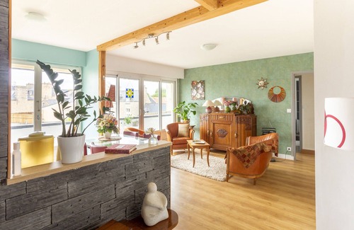 Dinan Apartamento | L'Amandier - Appartement avec Balcon