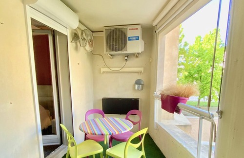 Antigone Apartamento | L' Antigone- Climatisation, Wifi et Parking !