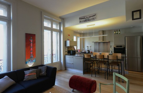 Hotel de Ville - Quinconces Apartamento | L'appartement du Palais, Bordeaux hypercentre 4 rooms 106m2
