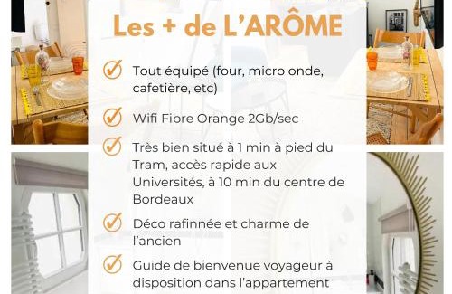 Talence Apartamento | L'Arôme - Studio intimiste à deux pas du tram et des facultés