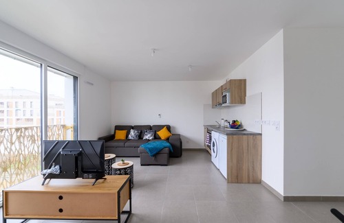 Villepinte Apartamento | L'Arena - Balcon et Parking privé