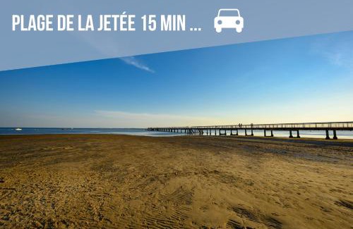 Moyen-Vernet Casa | L'Artmonie - Climatisé - Jardin - Centre-ville - Plage