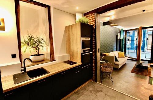 Quartier Vieux Marche-Cathedrale Apartamento | L'Atelier 1742 - Atypique jacuzzi Rouen Centre