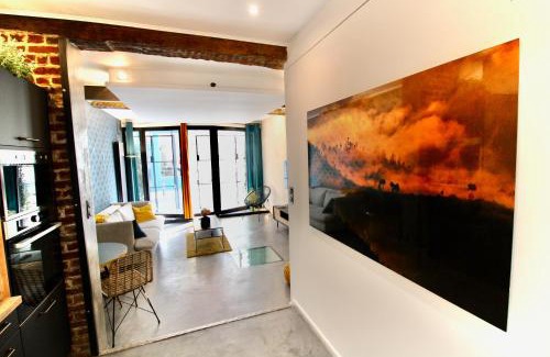 Quartier Vieux Marche-Cathedrale Apartamento | L'Atelier 1742 - Atypique jacuzzi Rouen Centre