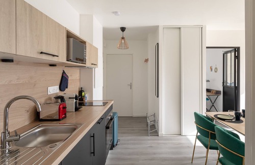 Thabor - Saint-Helier Apartamento | L'Atelier - Appt 2 chambres avec parking