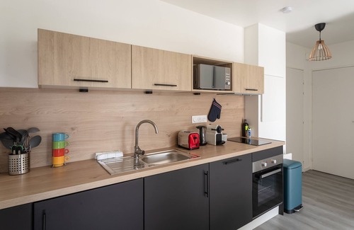 Thabor - Saint-Helier Apartamento | L'Atelier - Appt 2 chambres avec parking