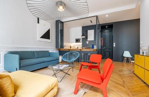 Terreaux - Bat d'argent Apartamento | L'Atelier,T3,au pied de l'Opéra, Climatisé, CHECK-IN AUTONOME 24H sur 24H