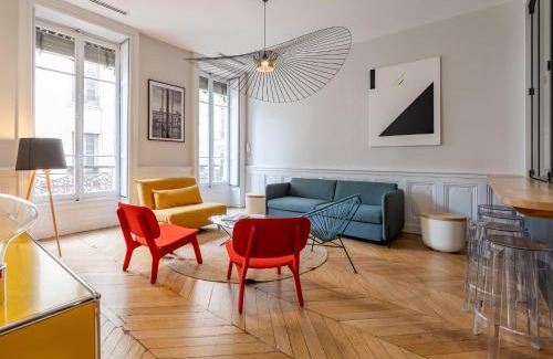 Terreaux - Bat d'argent Apartamento | L'Atelier,T3,au pied de l'Opéra, Climatisé, CHECK-IN AUTONOME 24H sur 24H