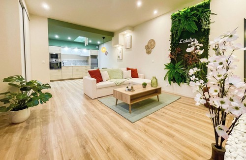 Saint-Andre-les-Vergers Casa | L'atelier vert - Balneo, Luxury, Cozy, Near Hypercentre