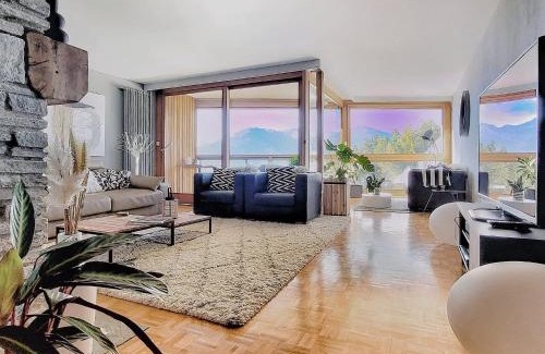 Randogne Apartamento | L'AvantGardiste, Spacious 6 bedrooms duplex, panoramic view