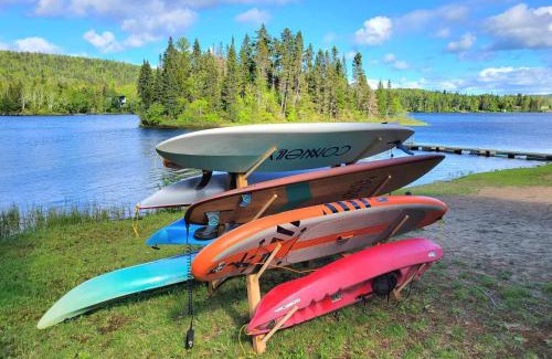 Saint Donat Casa | L'eau douce - Lumière naturelle en bord de lac