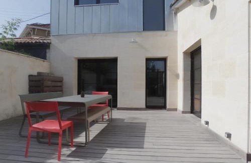 Talence Casa | L'Echoppe - Maison 3 chambres avec 2 salles de bain et grande Terrasse
