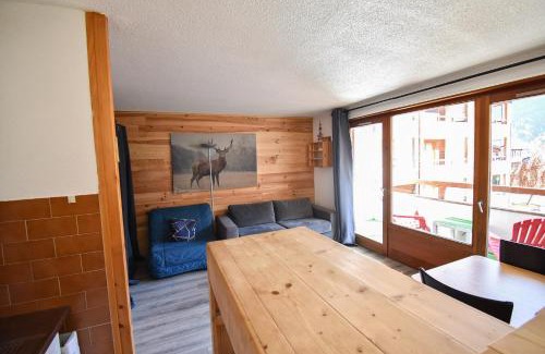 Saint-Jean-dʼAulps Apartamento | L'Enchalpe, Grand et lumineux studio avec coin montagne 5 personnes, 60m des pistes, PISCINE COUVERTE, WIFI, grand balcon expo EST, DRAPS NON COMPRIS