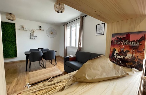 Le Mans Apartamento | L'Enchantement - Cinéma - Luxe - 4p -​Rêve au Mans