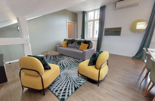 Colmar Centre Ville Apartamento | L'Entêté clim hypercentre 5 à 7 personnes