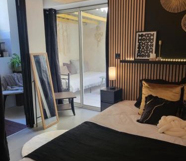 Lunel Apartamento | L'escale dorée au centre de Lunel