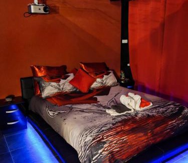 Grandfontaine Apartamento | L'Escale du Donon - Chambre Noire