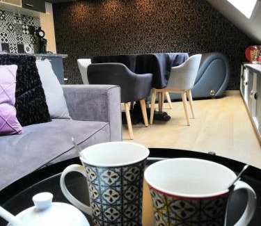 Niederbronn-les-Bains Apartamento | L'Escale Glamour et Chic - Climatisation, Netflix, WIFI, Petit déjeuner français