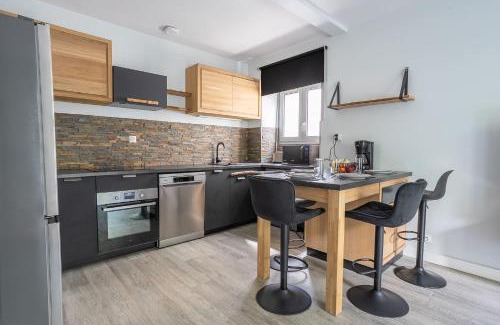 Pontivy Apartamento | L’Escapade du Quai - Proche Gare
