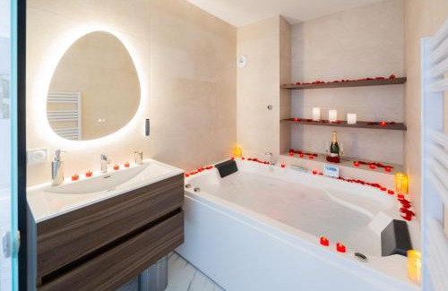 Tournefeuille Apartamento | L'Escapade Indigo - Balnéo - Sauna