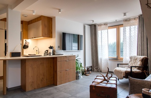 Orbey Apartamento | Apartamento-Baño con ducha-Vista a la Montana-L'estive