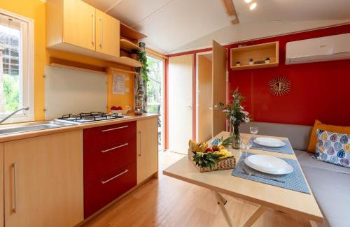 Giens Casa | L'Estrellus, mobil-home climatisé au cœur du vignoble à quelques mètres de la mer