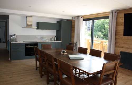 Vaulnaveys-le-Haut Apartamento | L'Etincelle Mountain Lodge - Gîte "Côté Forêt" 10 places 4 stars