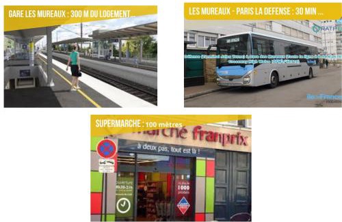 Les Mureaux Apartamento | L'Evasion - coeur de ville - WIFI - Gare