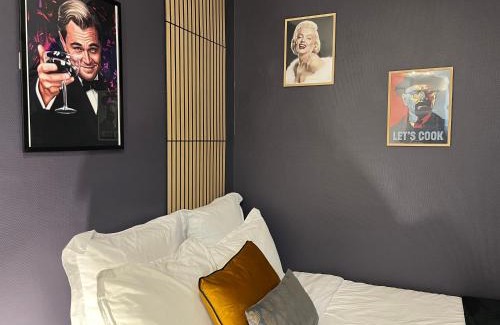 Evreux Apartamento | L'icône du cinéma - Studio cosy - Gare - Centre-ville Evreux - Wifi