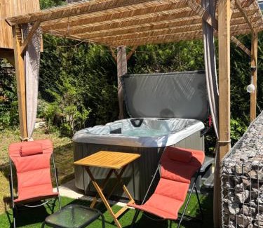 Munster Apartamento | L'Impasse en Duo, appartement cosy 2 personnes avec SPA extérieur privé