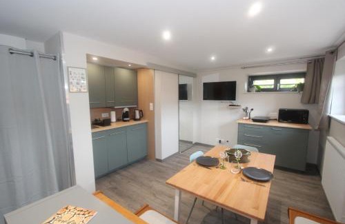 Munster Apartamento | L'Impasse en Duo, appartement cosy 2 personnes avec SPA extérieur privé