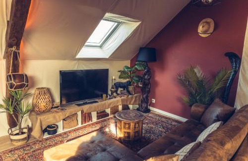 Bagneux Apartamento | L'Insolite, Suite safari d'exception à Saumur
