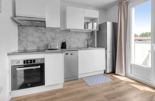 Bourrassol Apartamento | L'Orbis - Confortable T2 avec balcon et parking privatif
