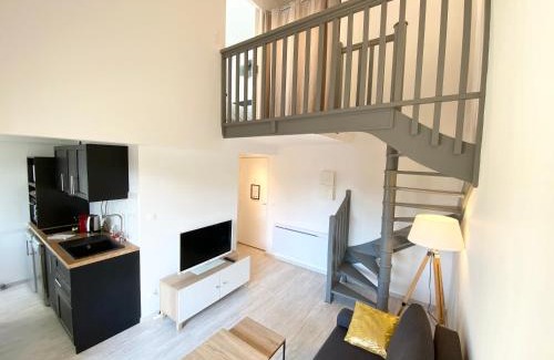 Tourgeville Apartamento | L'OREE DE DEAUVILLE, CHARMANT DUPLEX PROCHE PLAGE